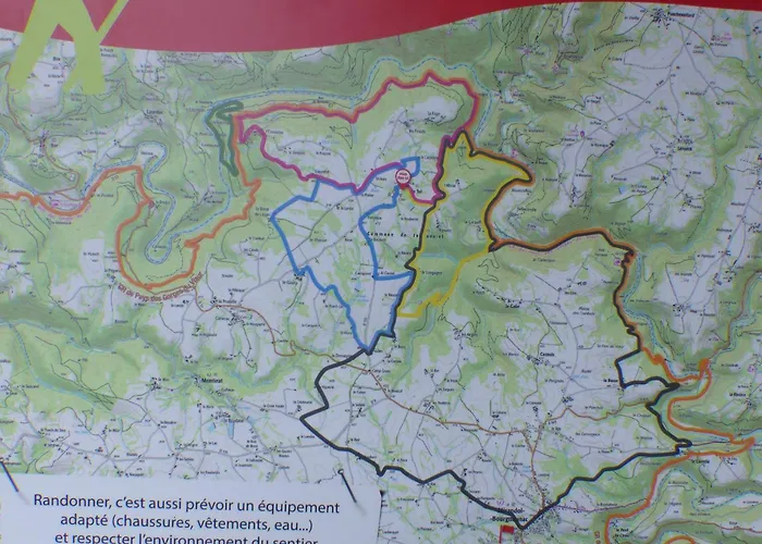 ベッド・アンド・ブレックファスト Louradou-sur-ciel